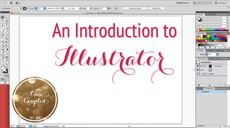 An introduction to Illustrator + Resources